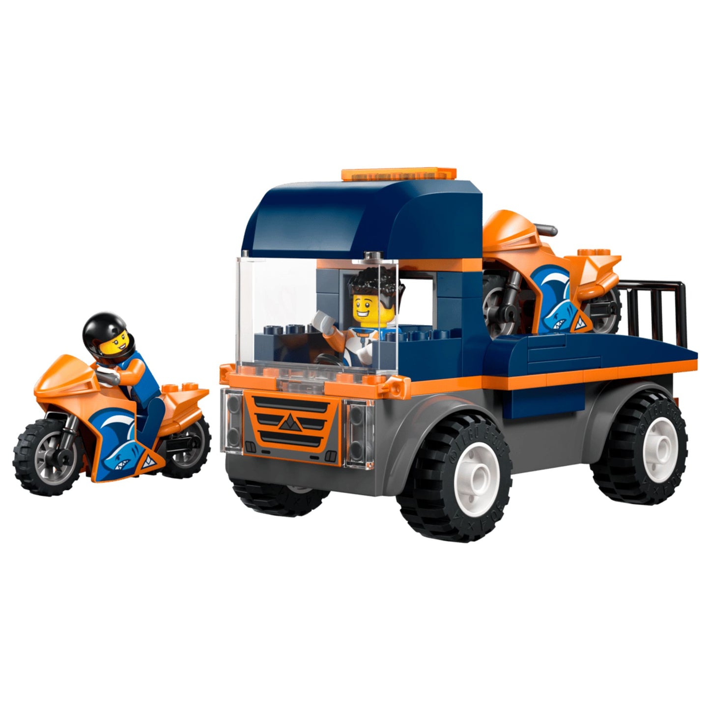 LEGO City Great Vehicles Motorcycle Transporter