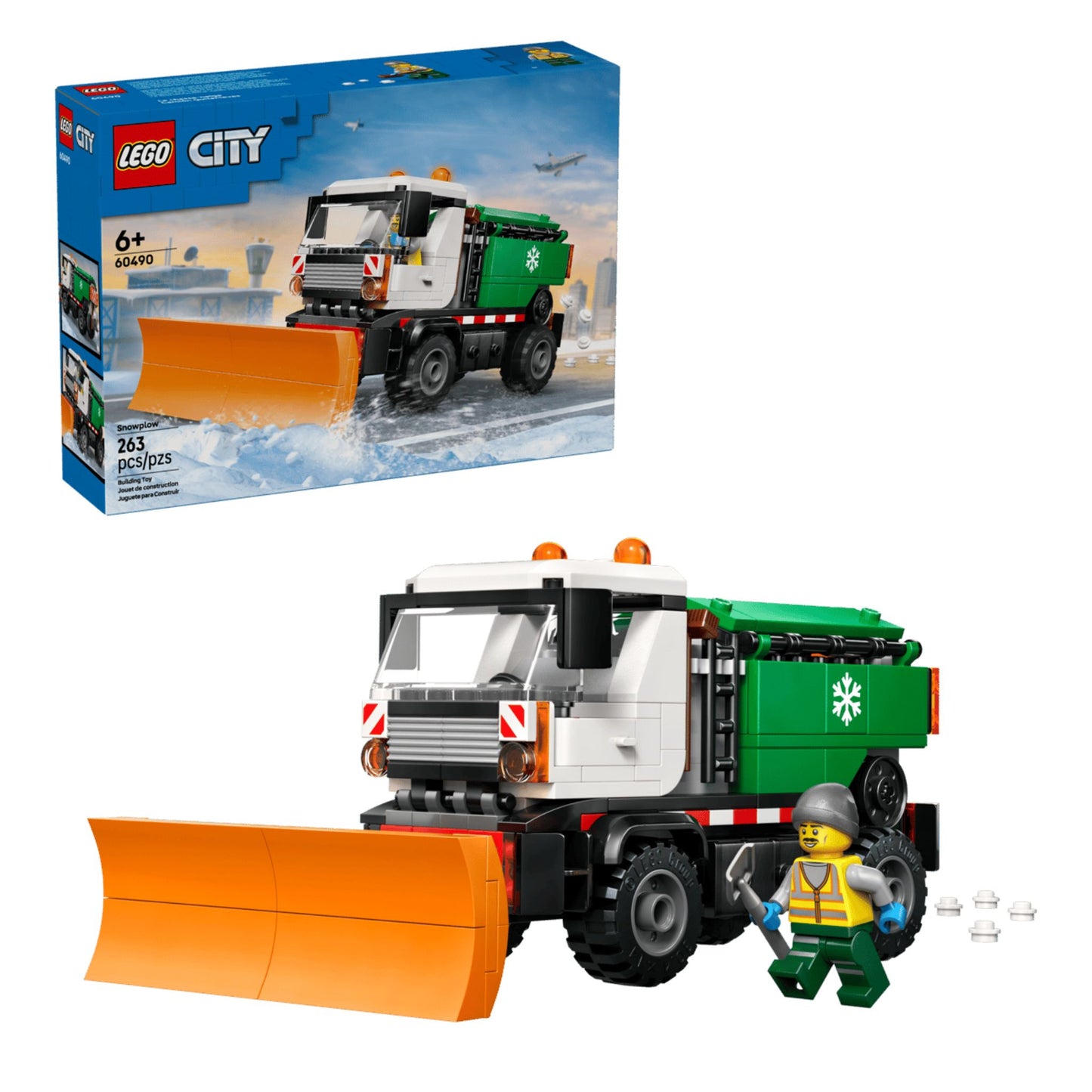 LEGO City Great Vehicles Snowplow - Trading Card Market