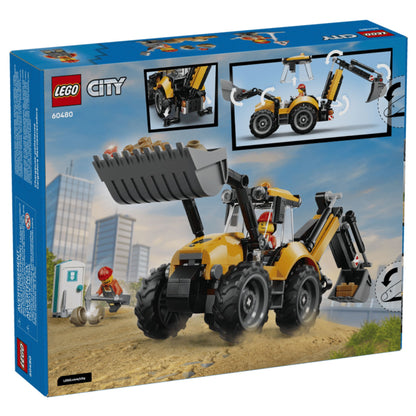 LEGO City Yellow Backhoe Loader