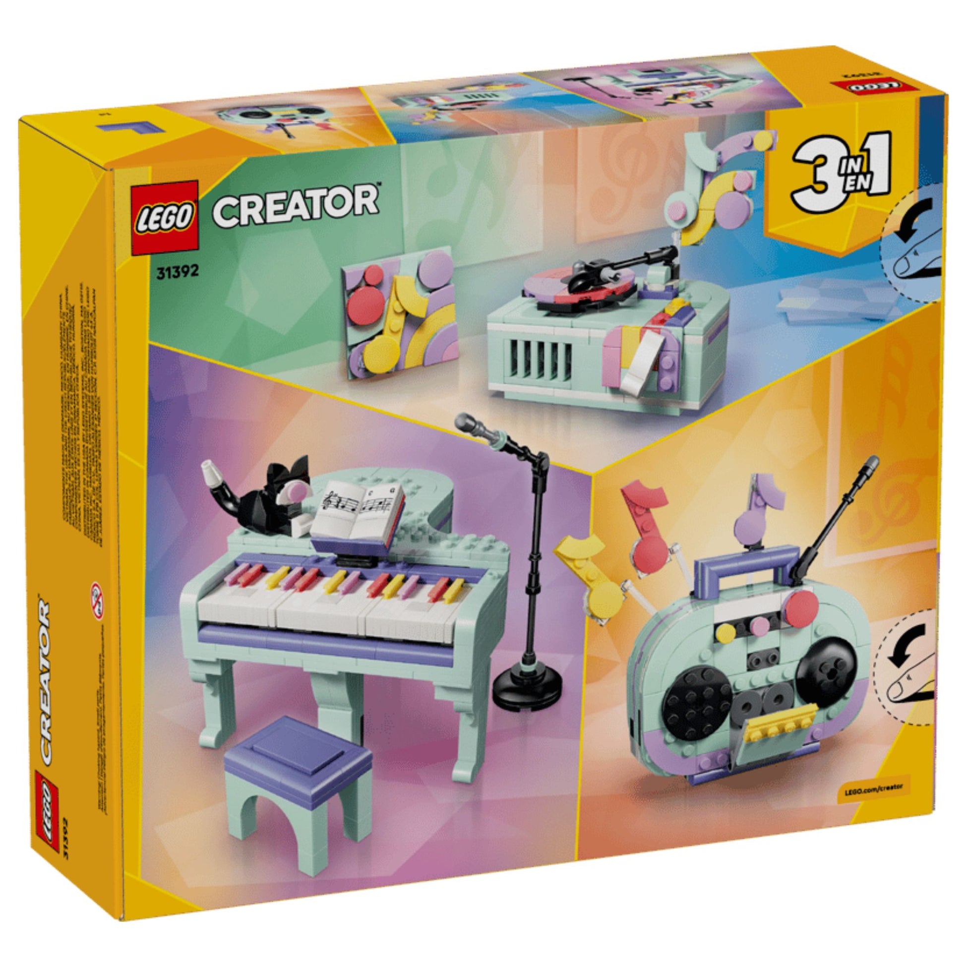 LEGO Creator Music Decor Piano with Cat - Trading Card Market