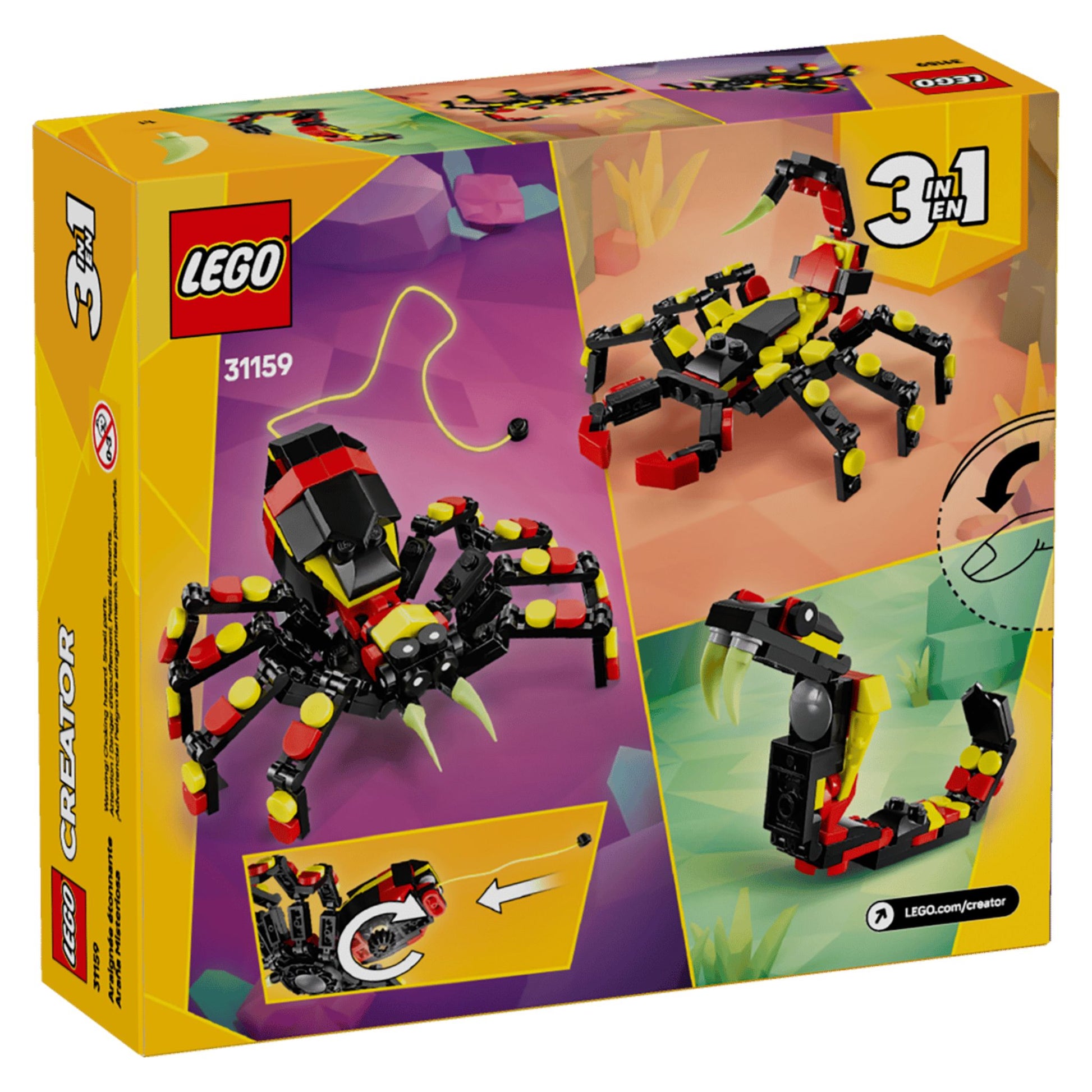 LEGO Creator Wild Animals Surprising Spider - Trading Card Market