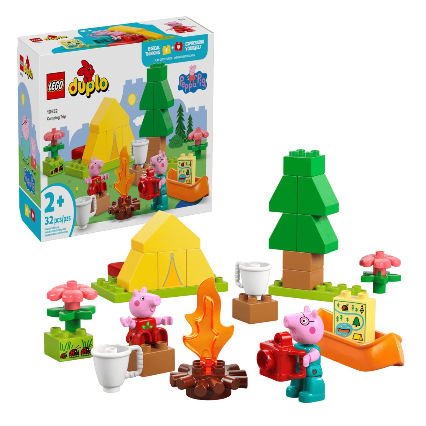 LEGO DUPLO Peppa Pig Camping Trip - Trading Card Market