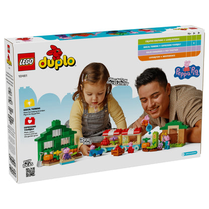 LEGO DUPLO Peppa Pig Grandpa Pig's Garden and Greenhouse - Trading Card Market