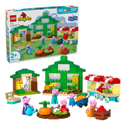 LEGO DUPLO Peppa Pig Grandpa Pig's Garden and Greenhouse - Trading Card Market