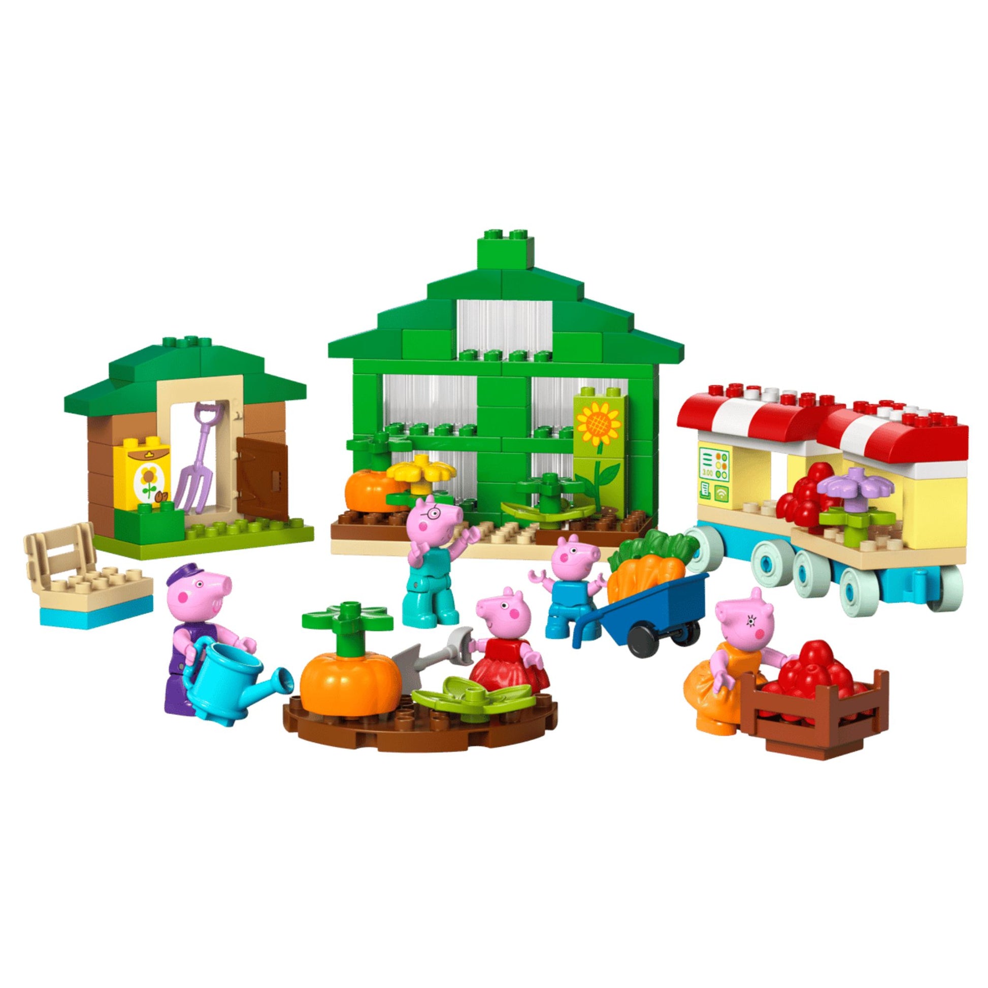 LEGO DUPLO Peppa Pig Grandpa Pig's Garden and Greenhouse - Trading Card Market