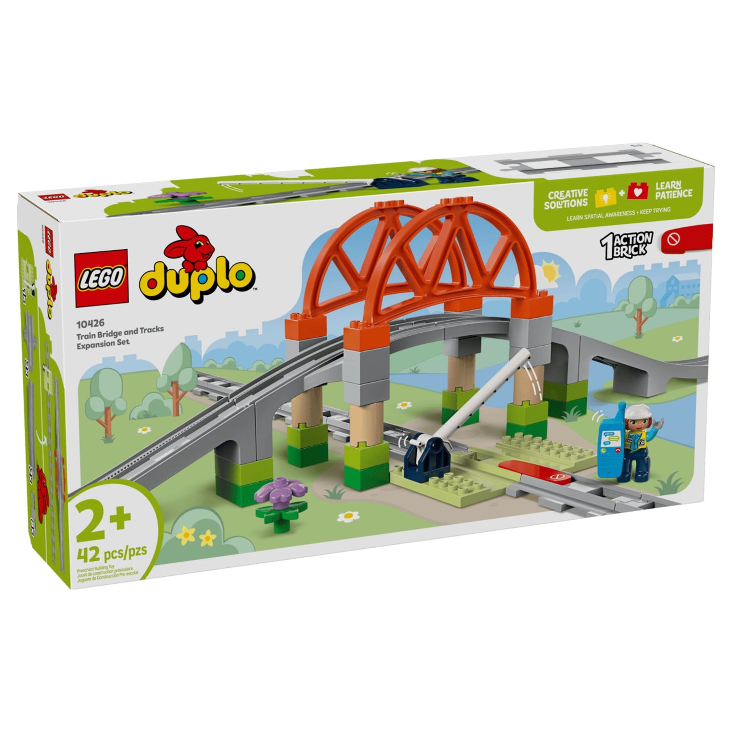 LEGO DUPLO Town Train Bridge and Tracks Expansion Set - Trading Card Market