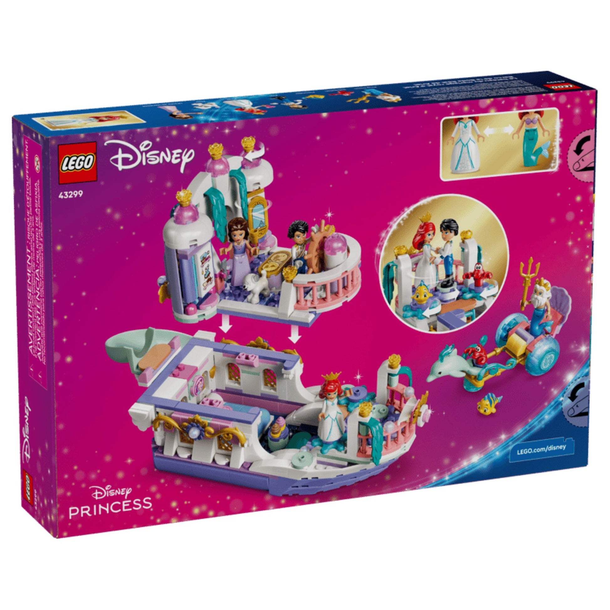 LEGO Disney Princess Ariel's Royal Wedding Boat