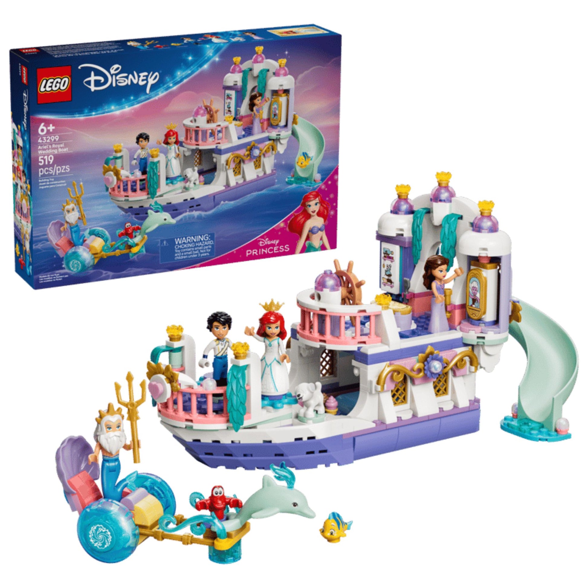 LEGO Disney Princess Ariel's Royal Wedding Boat