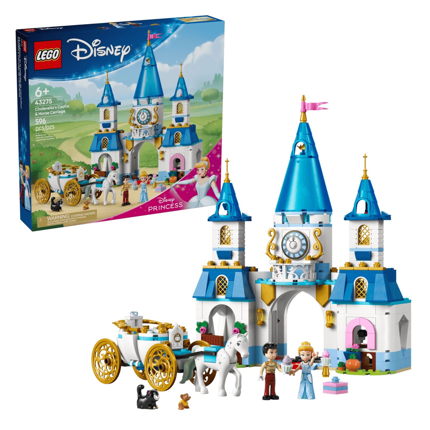 LEGO Disney Princess Cinderella's Castle & Horse Carriage - Trading Card Market