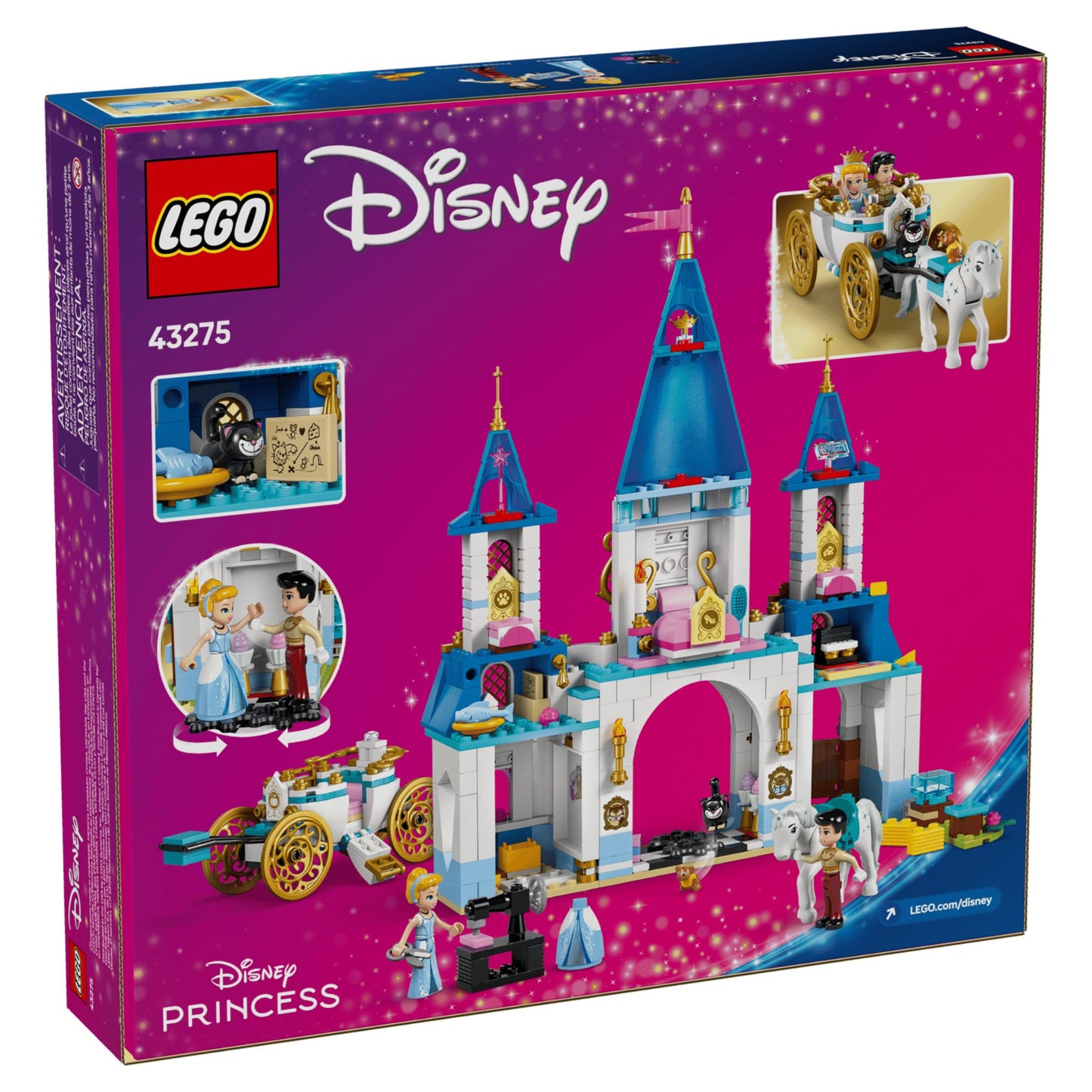 LEGO Disney Princess Cinderella's Castle & Horse Carriage - Trading Card Market