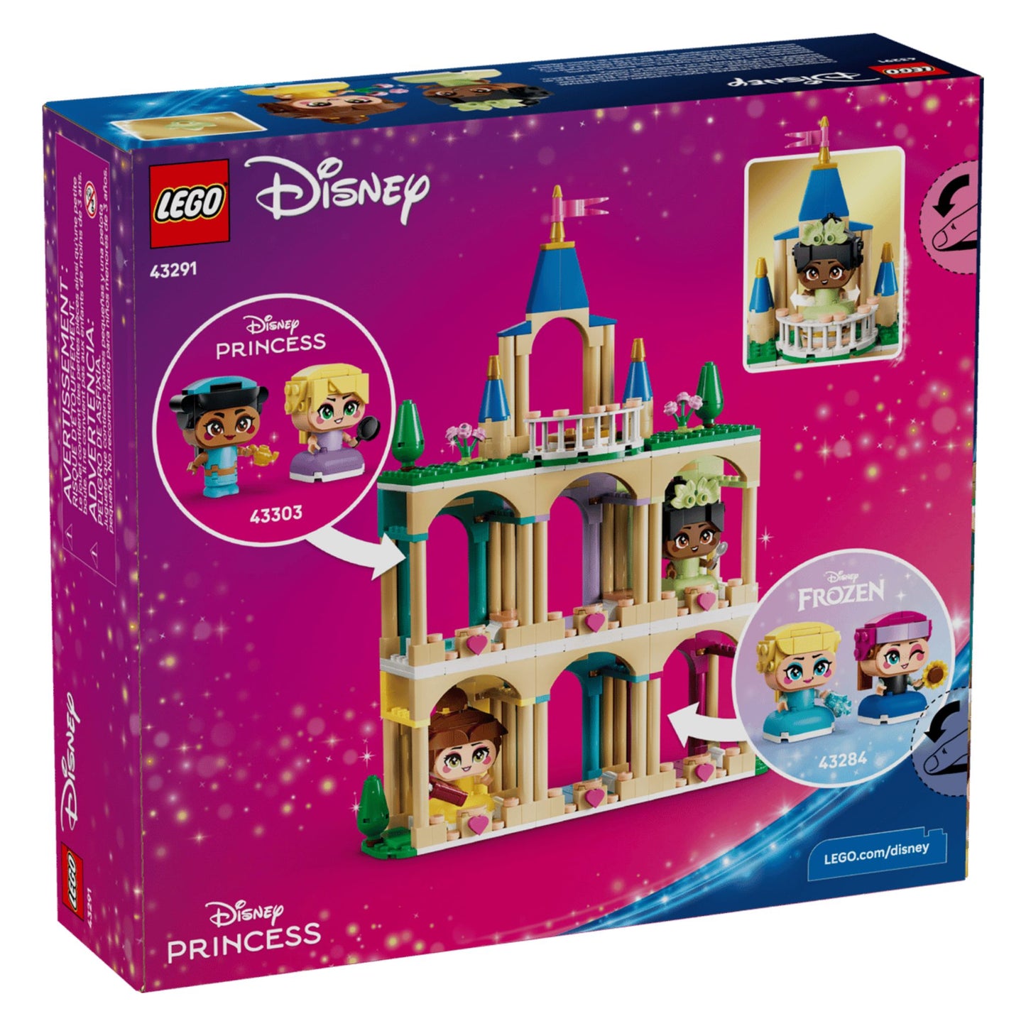 LEGO Disney Princess Mini Belle & Tiana with Castle - Trading Card Market