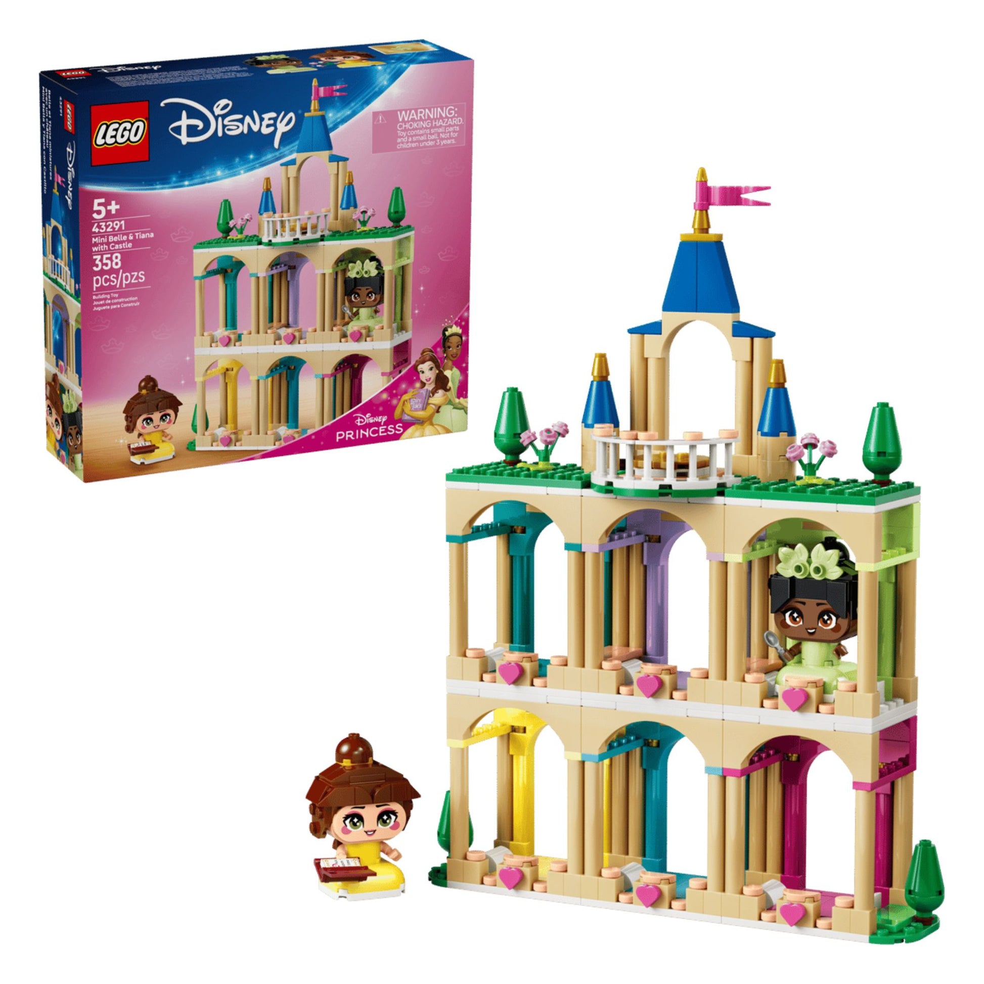 LEGO Disney Princess Mini Belle & Tiana with Castle - Trading Card Market