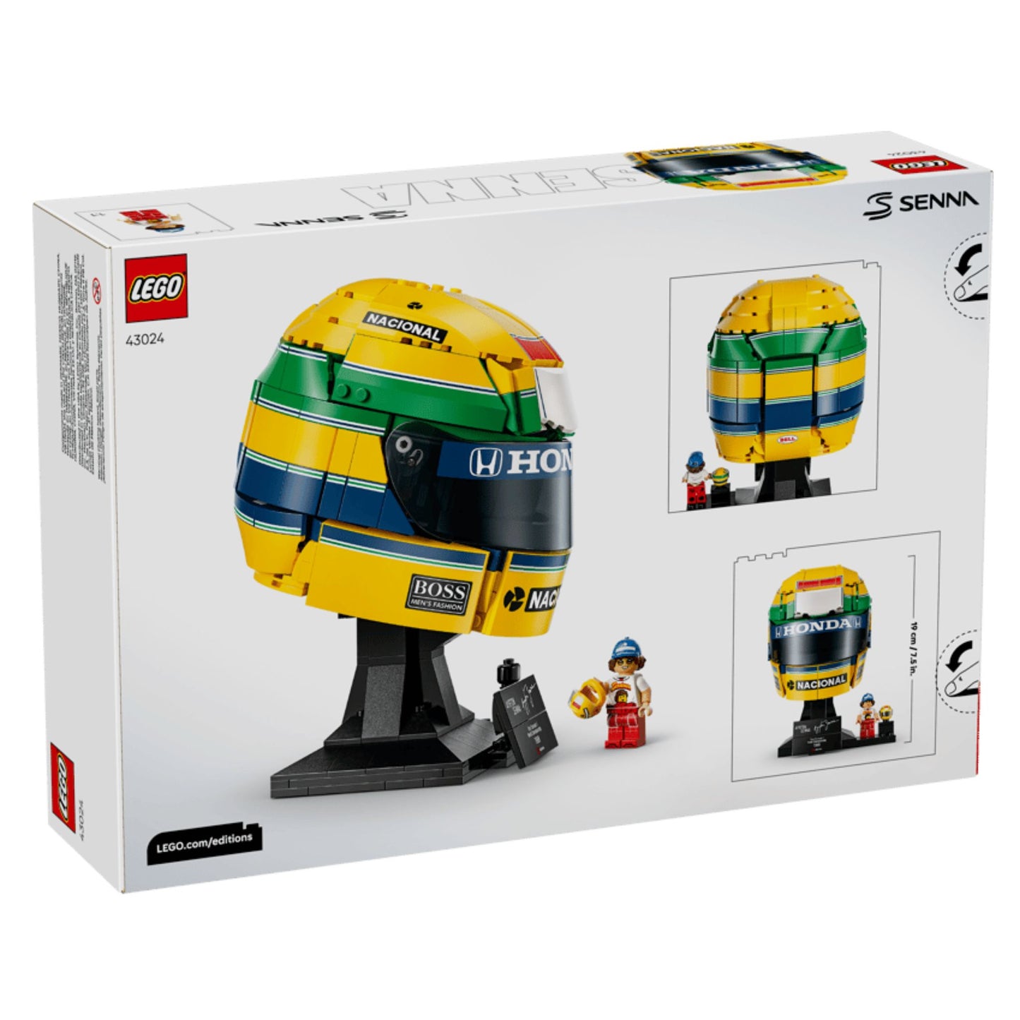 LEGO Editions Ayrton Senna Helmet