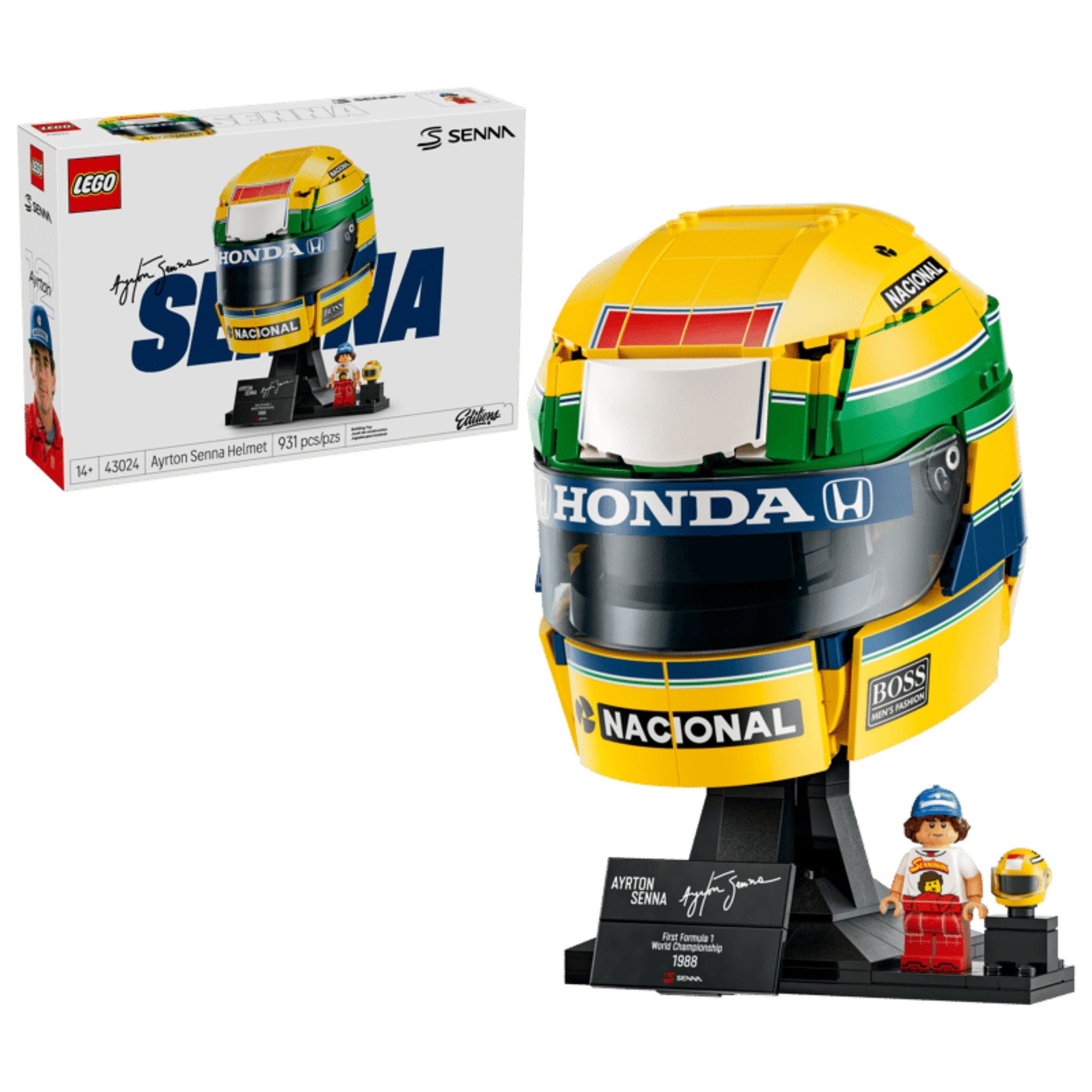 LEGO Editions Ayrton Senna Helmet