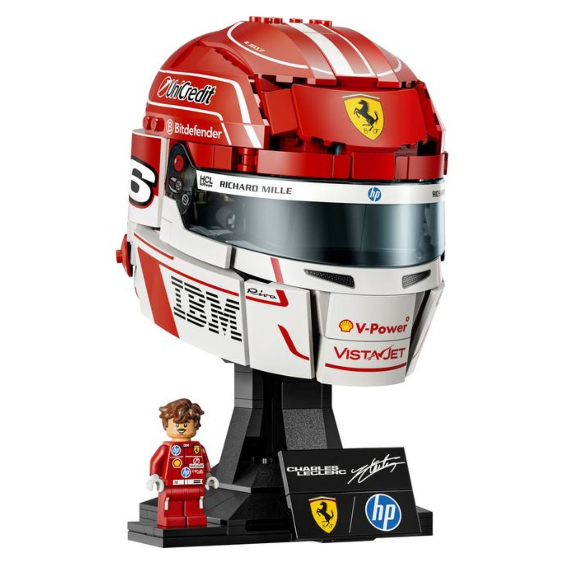LEGO Editions Formula 1 Scuderia Ferrari HP Charles Leclerc Helmet - Trading Card Market