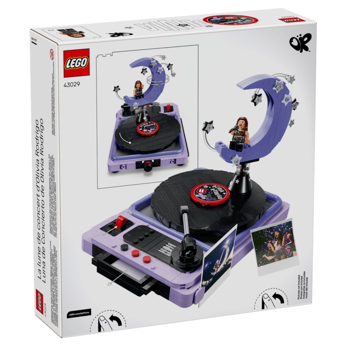 LEGO Editions Olivia Rodrigo's Concert Moon