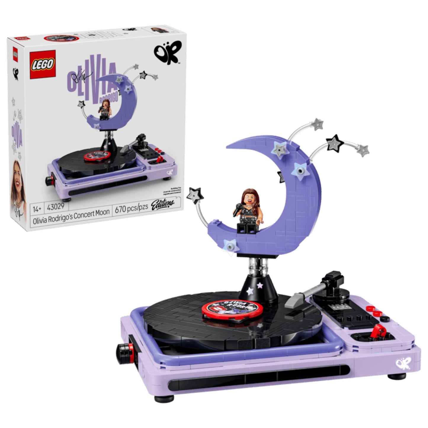 LEGO Editions Olivia Rodrigo's Concert Moon