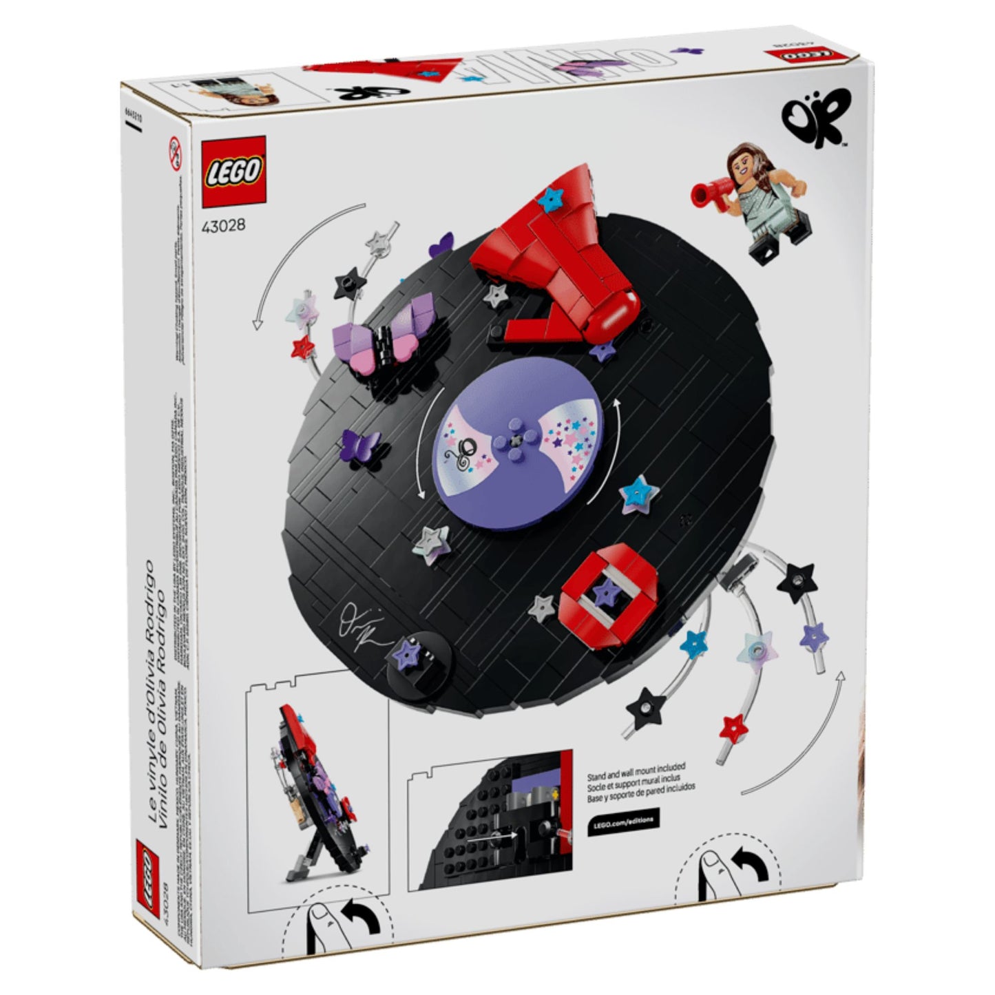 LEGO Editions Olivia Rodrigo's Vinyl