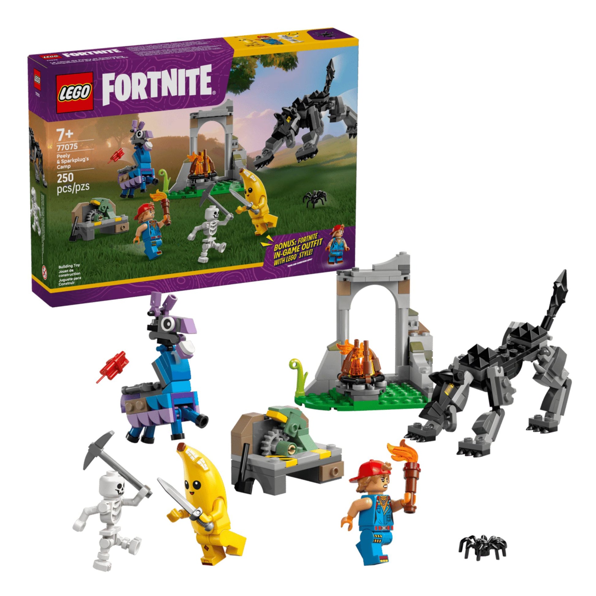 LEGO Fortnite Peely & Sparkplug's Camp - Trading Card Market
