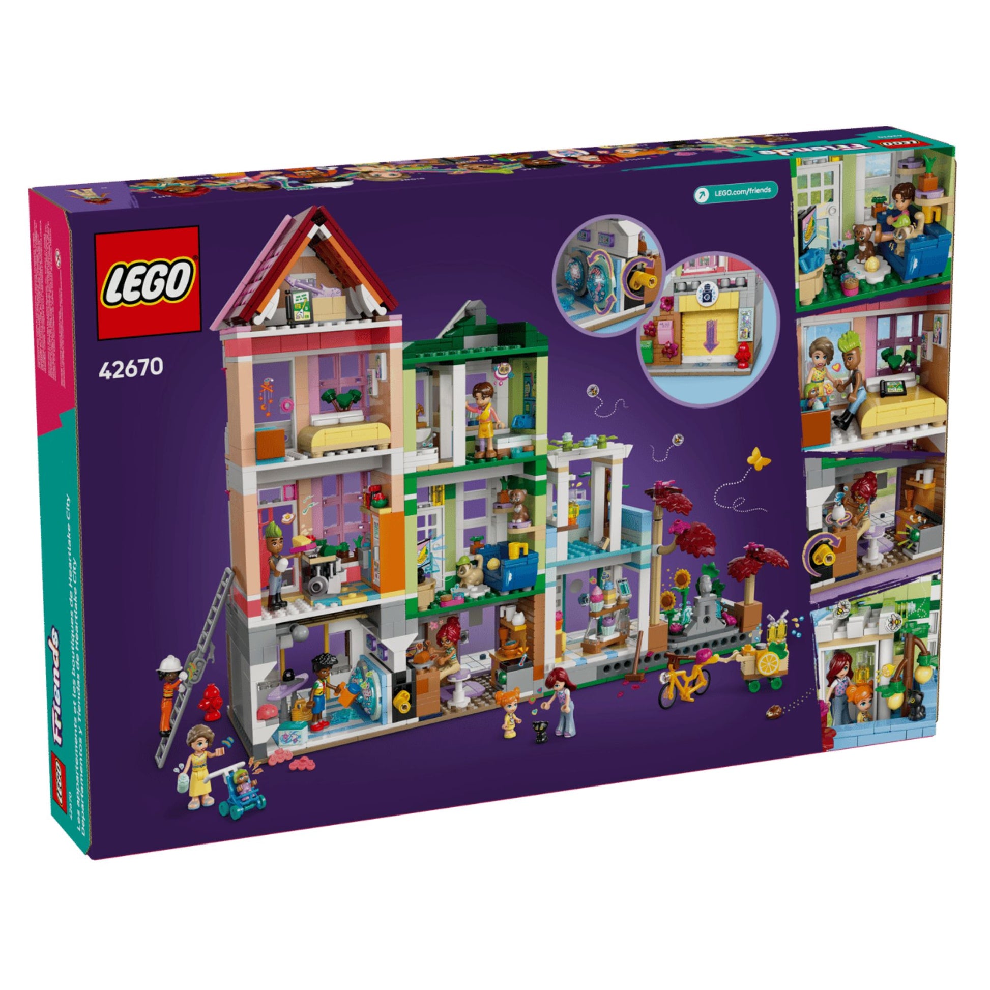 LEGO Friends Heartlake City Apartments and Stores - Trading Card Market