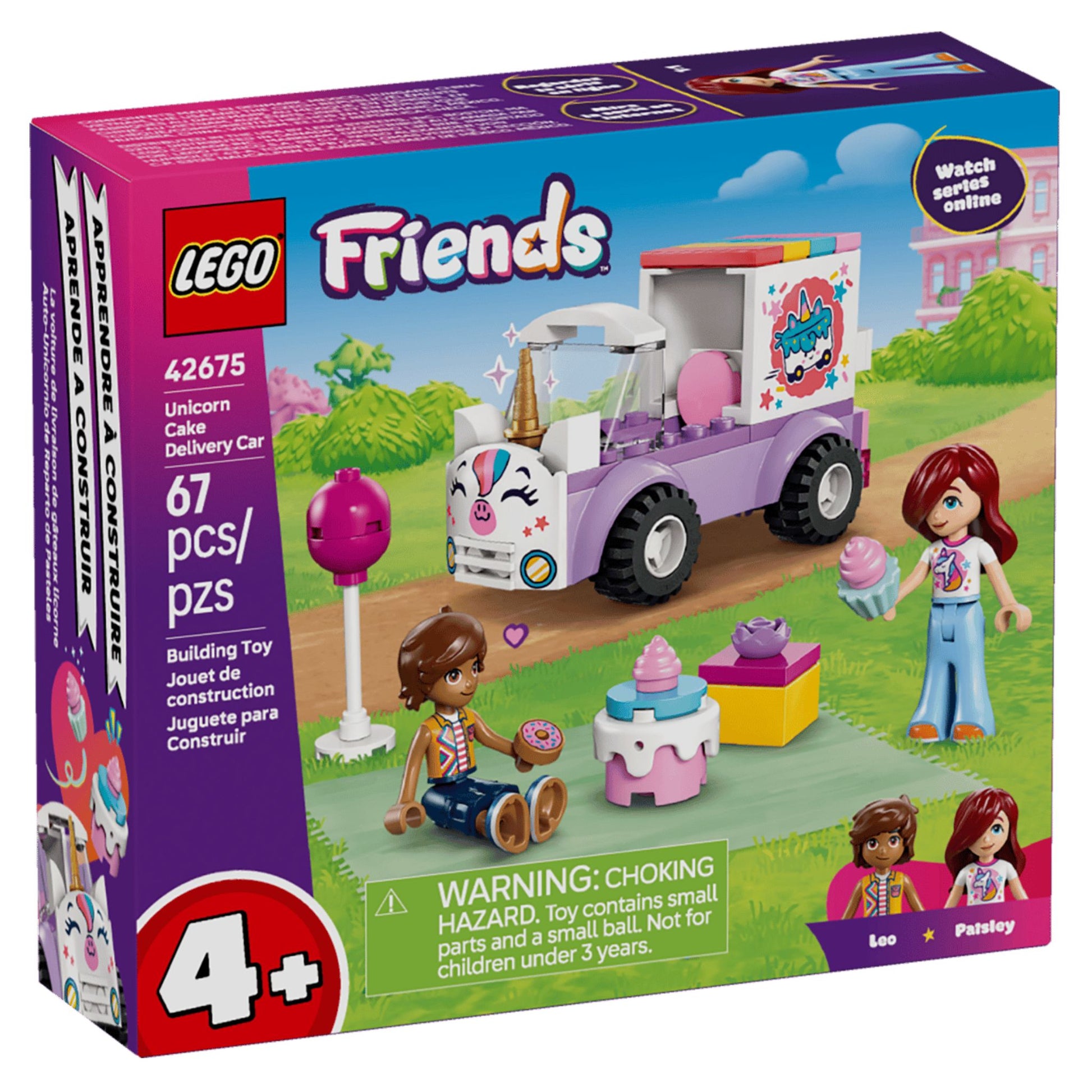 LEGO Friends Unicorn Cake Delivery Car - Trading Card Market