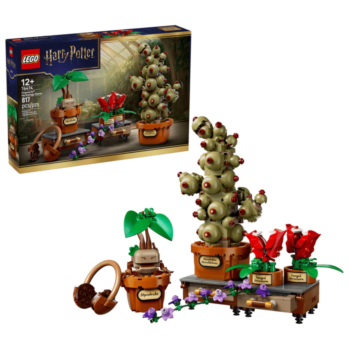 LEGO Harry Potter Hogwarts Herbology Plants
