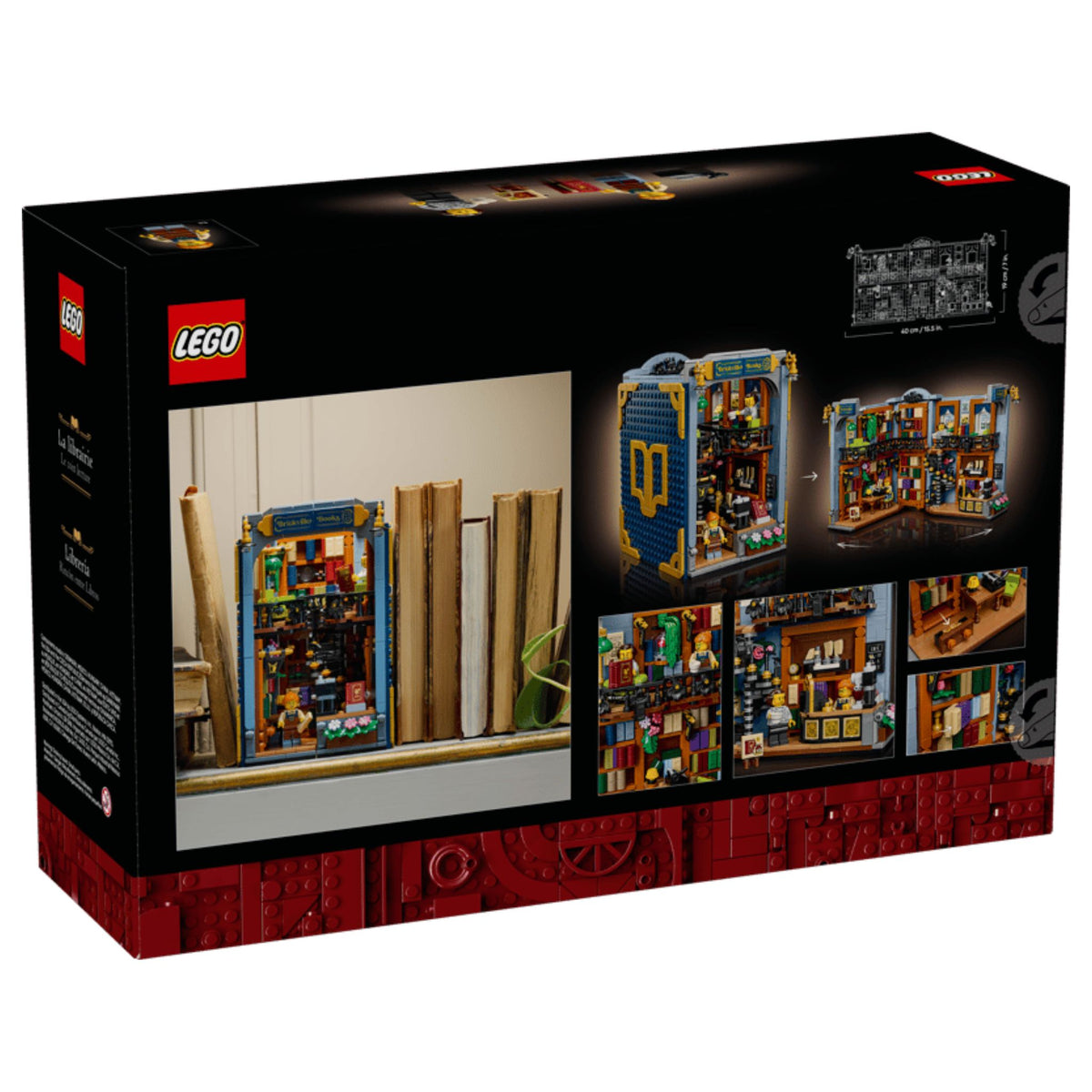 LEGO Icons Booskstore Book Nook - Trading Card Market