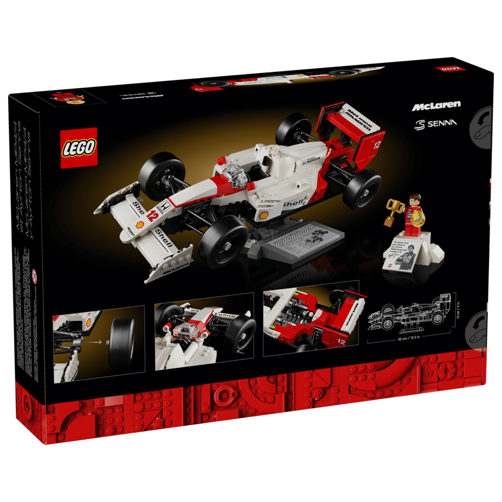 SENNA Perfil de um Heróiカードコレクション LEGO Icons McLaren MP4/4 & Ayrton Senna – Trading Card Market