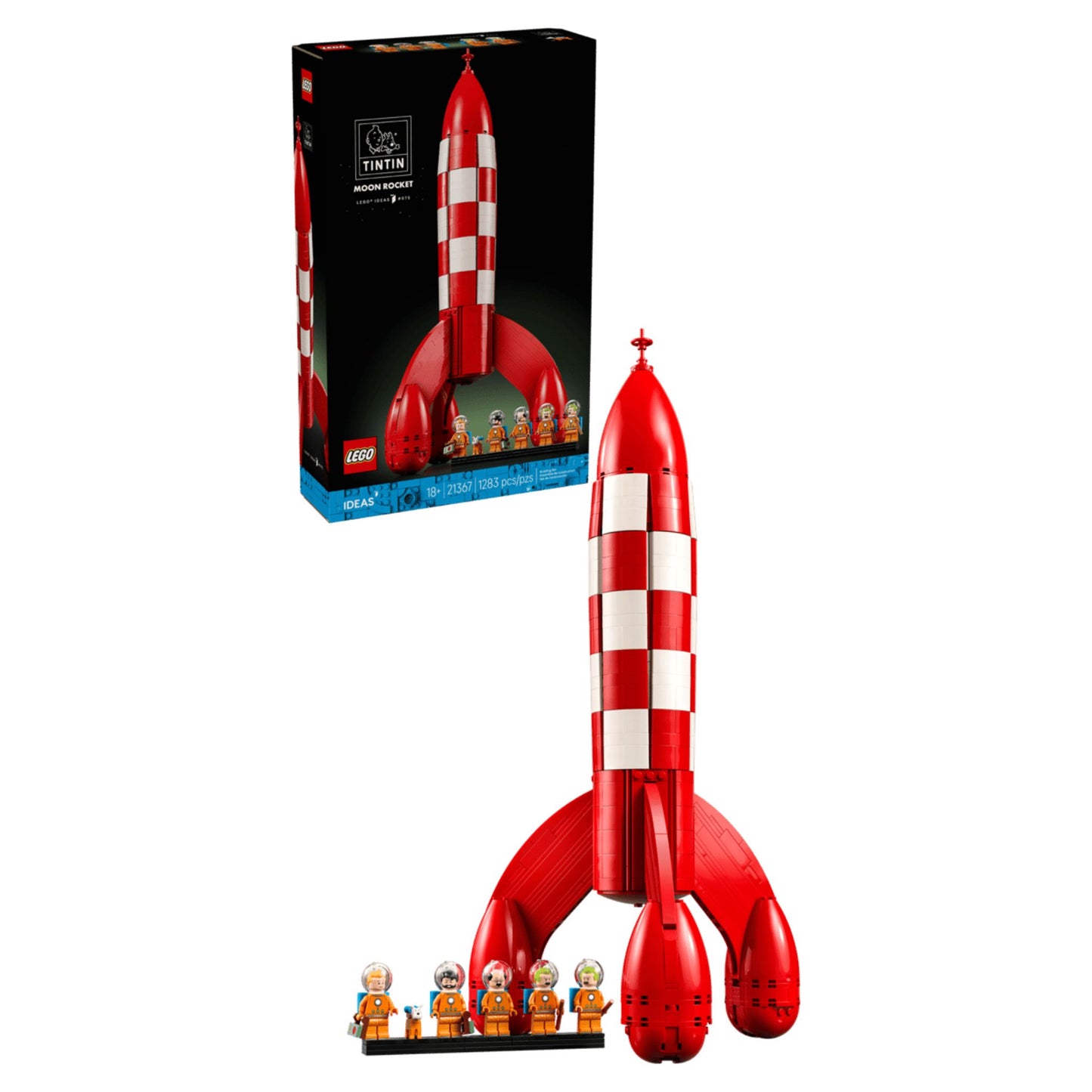LEGO Ideas Tintin Moon Rocket