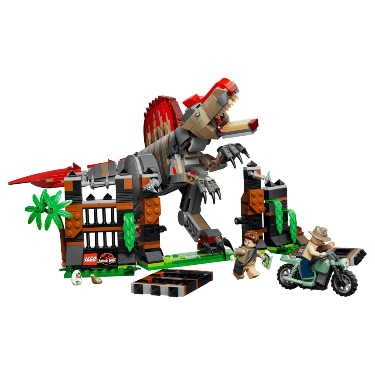 LEGO Jurassic Spinosaurus Dinosaur Escape
