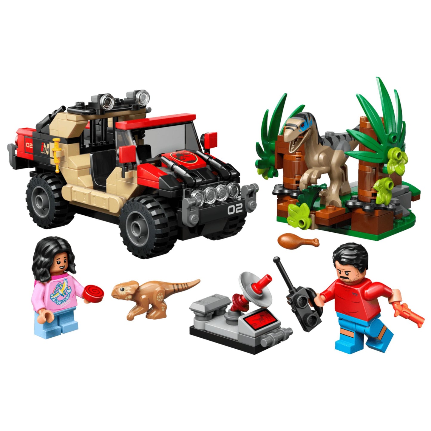 LEGO Jurassic World Raptor Off - Road Escape - Trading Card Market