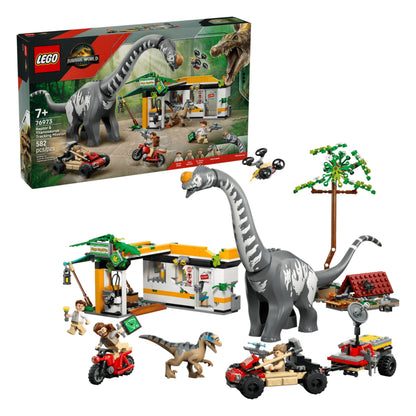 LEGO Jurassic World Raptor & Titanosaurus Tracking Mission - Trading Card Market
