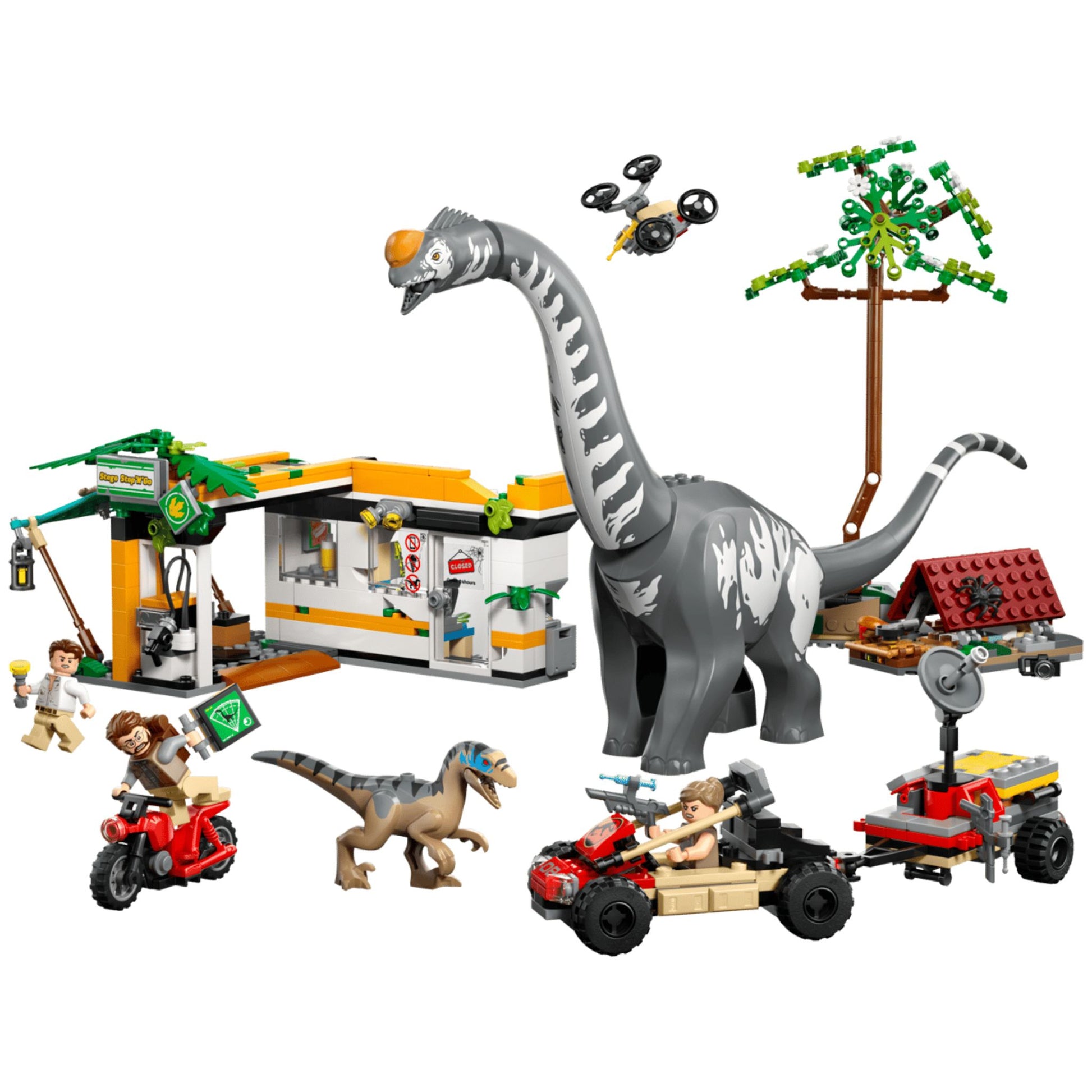 LEGO Jurassic World Raptor & Titanosaurus Tracking Mission - Trading Card Market
