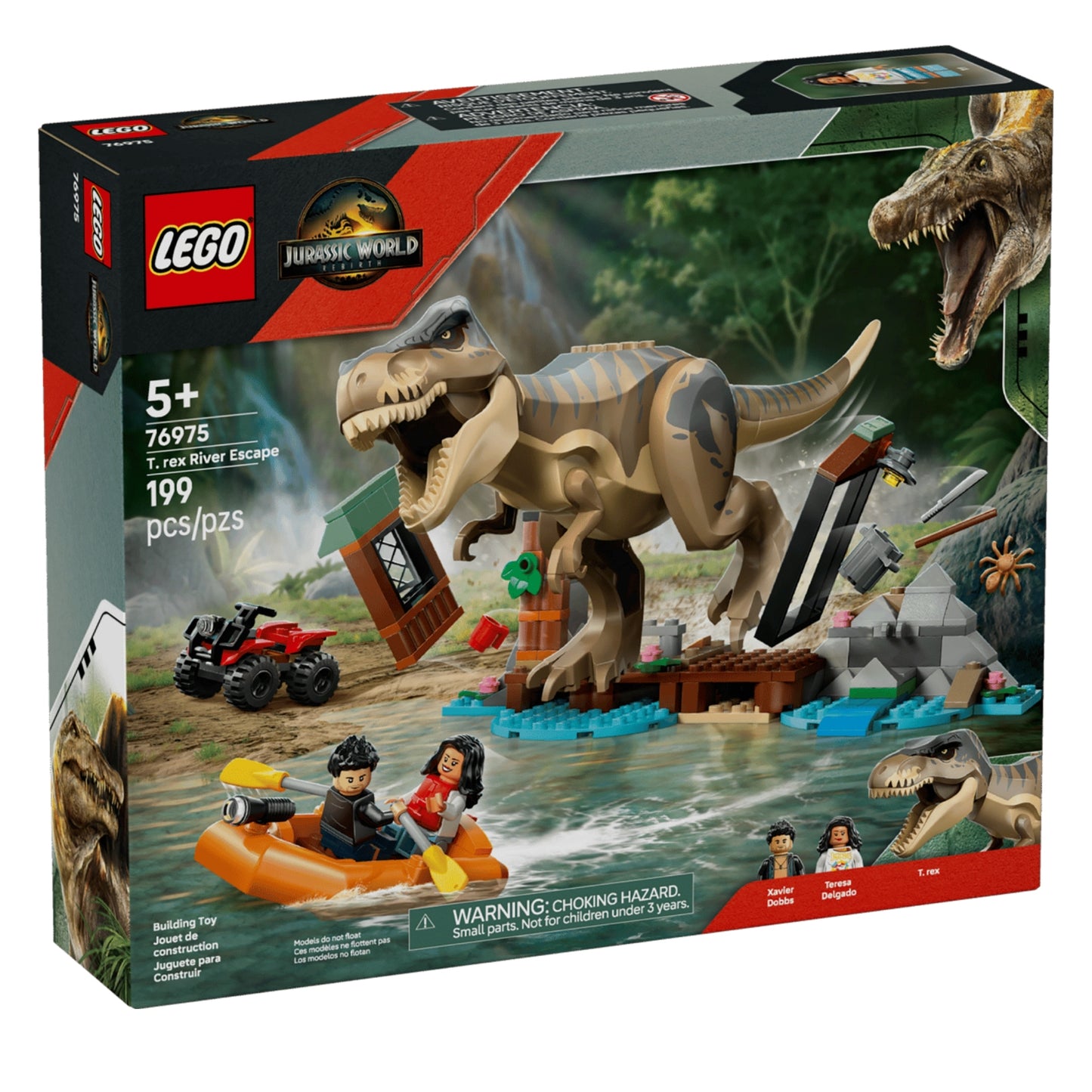 LEGO Jurassic World T. Rex River Escape