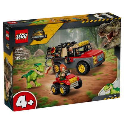 LEGO Jurassic World Young T. Rex Transport Truck