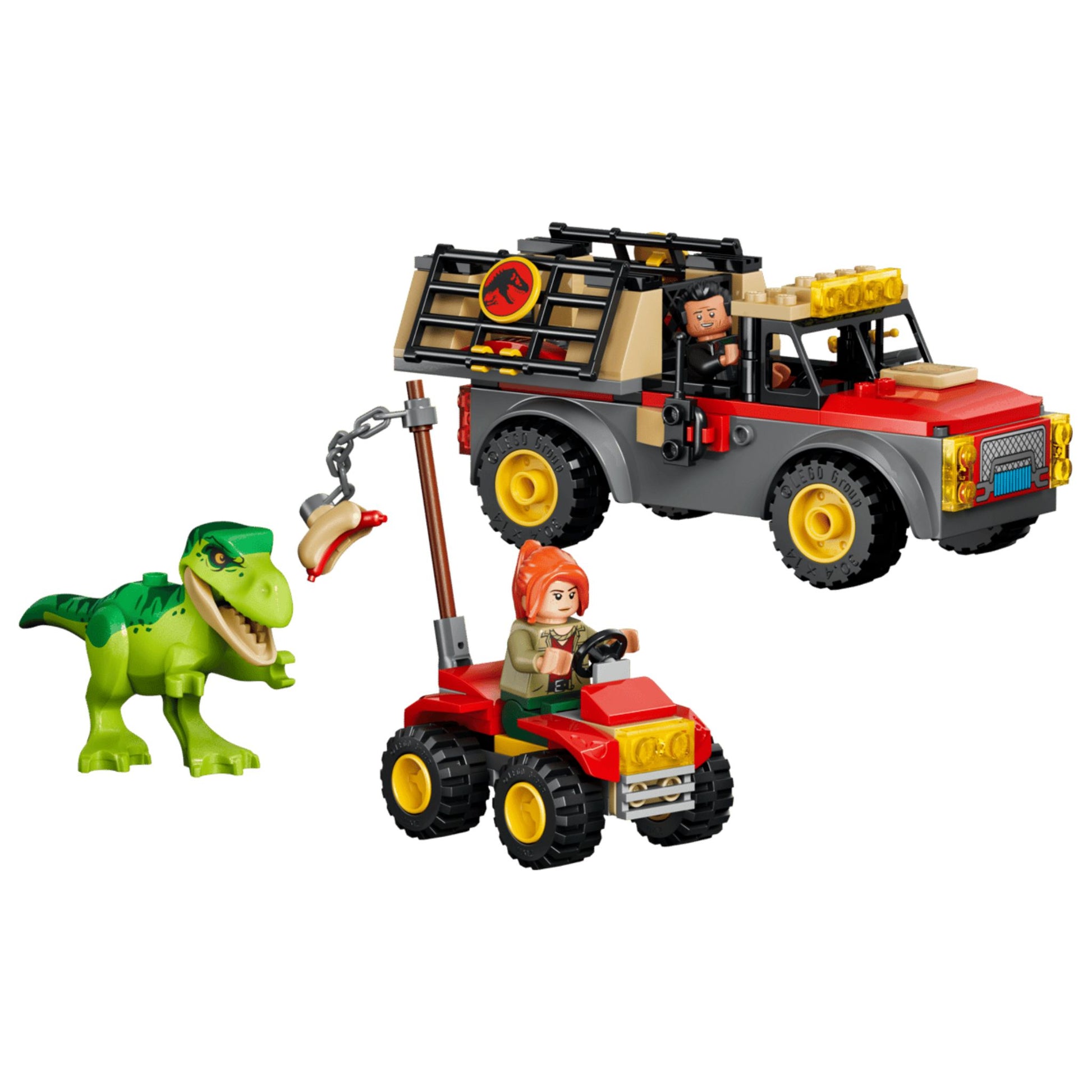 LEGO Jurassic World Young T. Rex Transport Truck