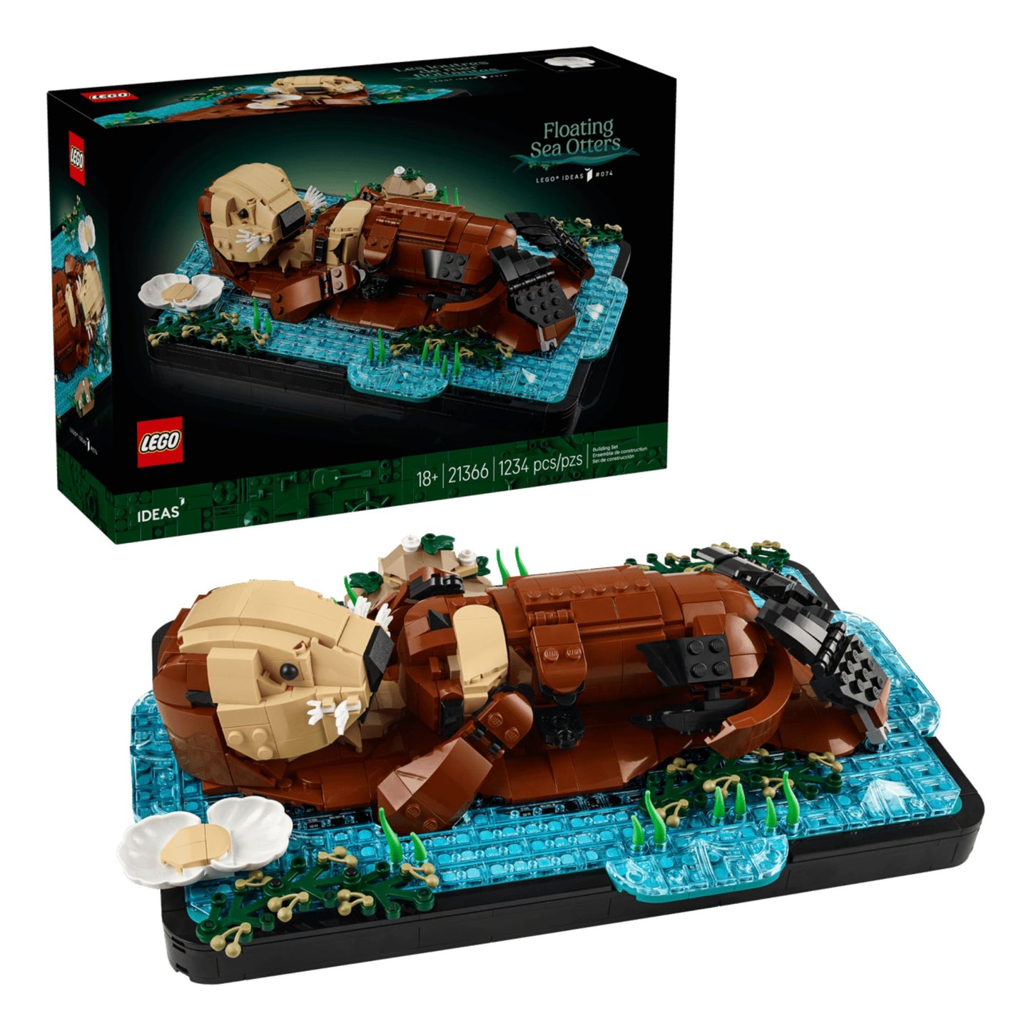 LEGO LEGO Ideas Floating Sea Otters - Trading Card Market