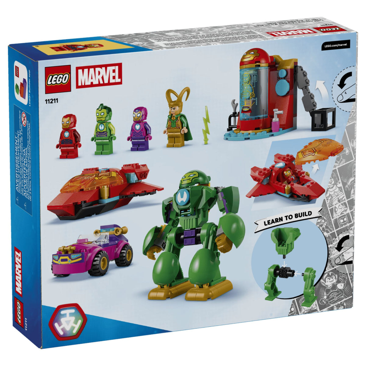 LEGO Marvel Loki vs. Team Iron Man