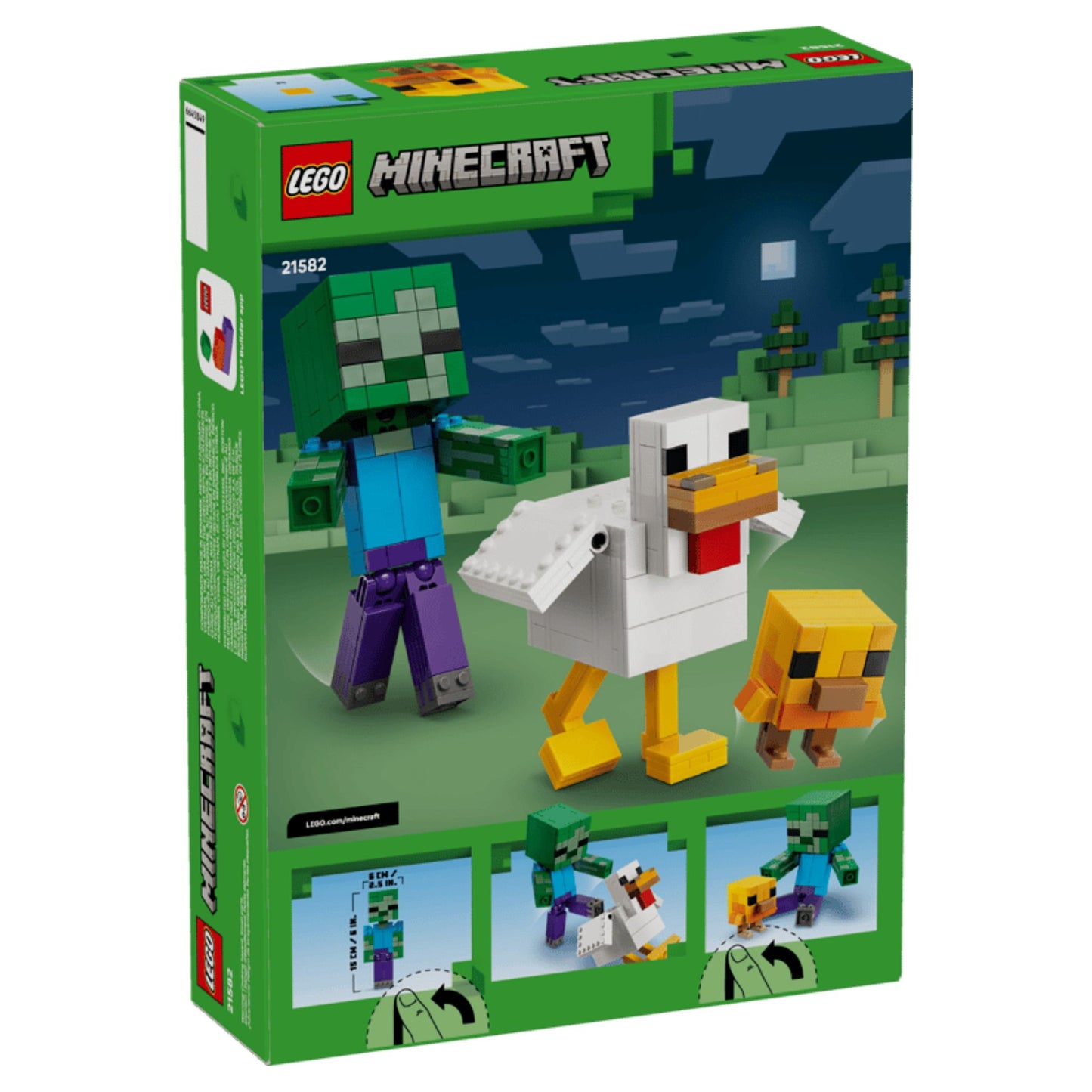 LEGO Minecraft Chicken Jockey