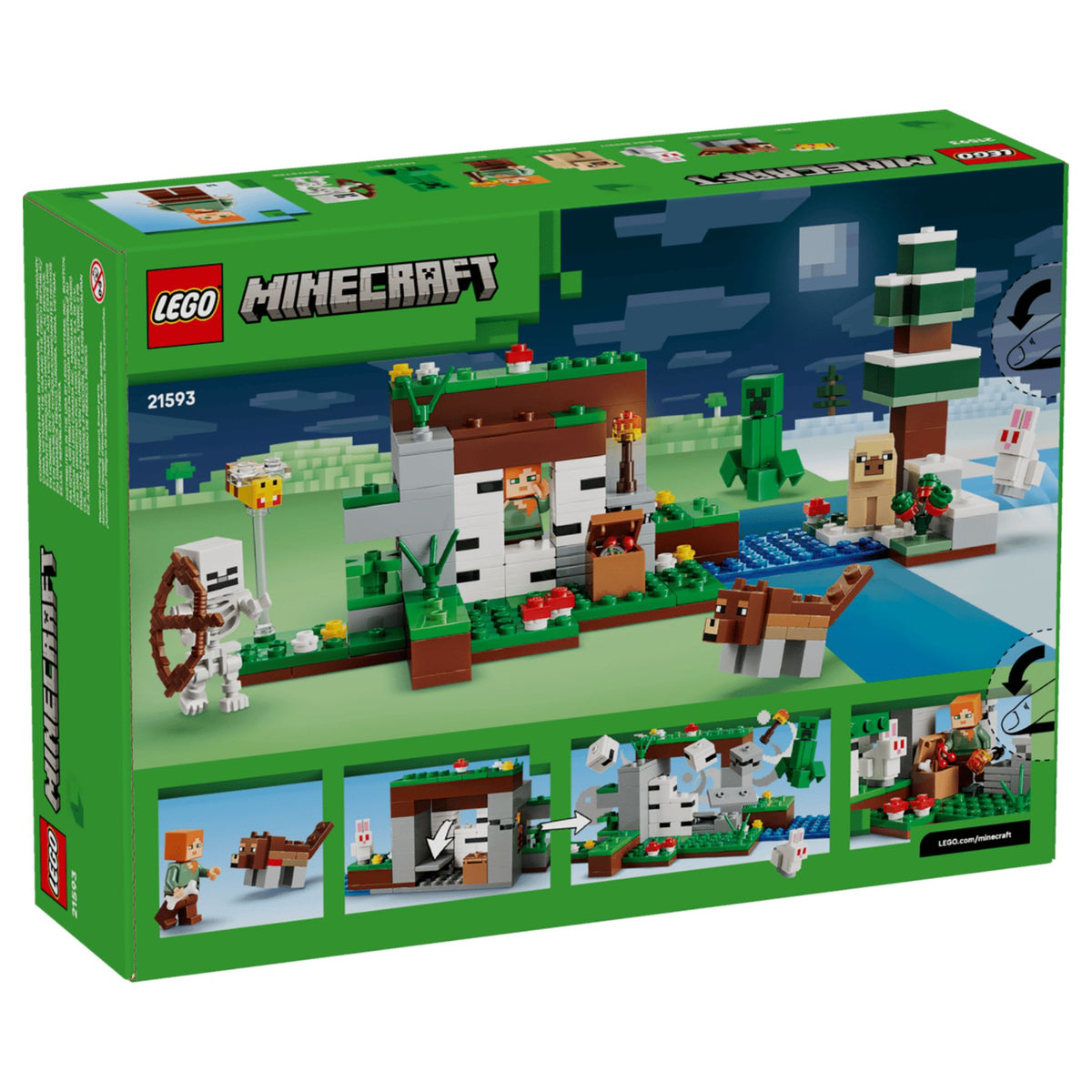 LEGO Minecraft First Night Adventure - Trading Card Market