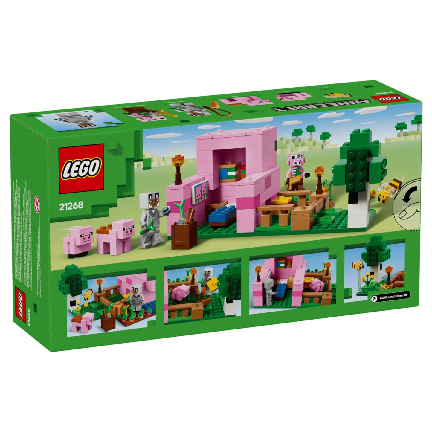 LEGO Minecraft The Baby Pig House - Trading Card Market