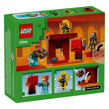 LEGO Minecraft The Nether Lava Battle - Trading Card Market