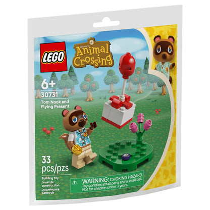 LEGO Mini - Builds Animal Crossing Tom Nook and Flying Present - Trading Card Market