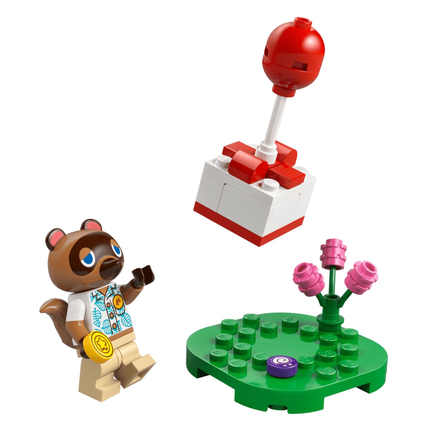 LEGO Mini - Builds Animal Crossing Tom Nook and Flying Present - Trading Card Market