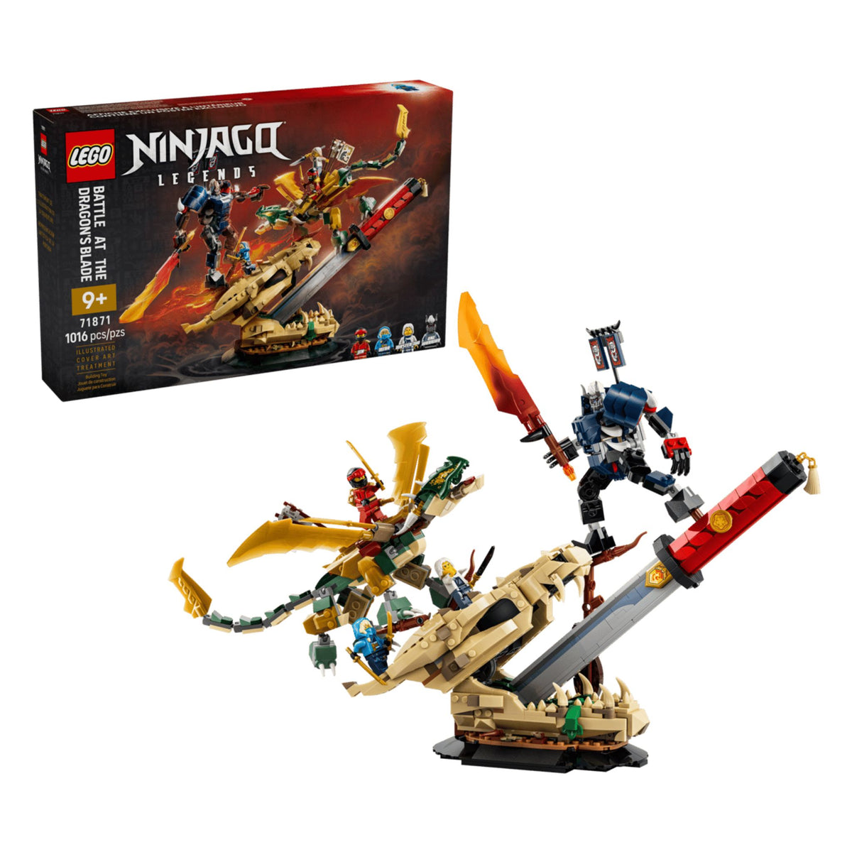 LEGO Ninjago Battle at the Dragon's Blade