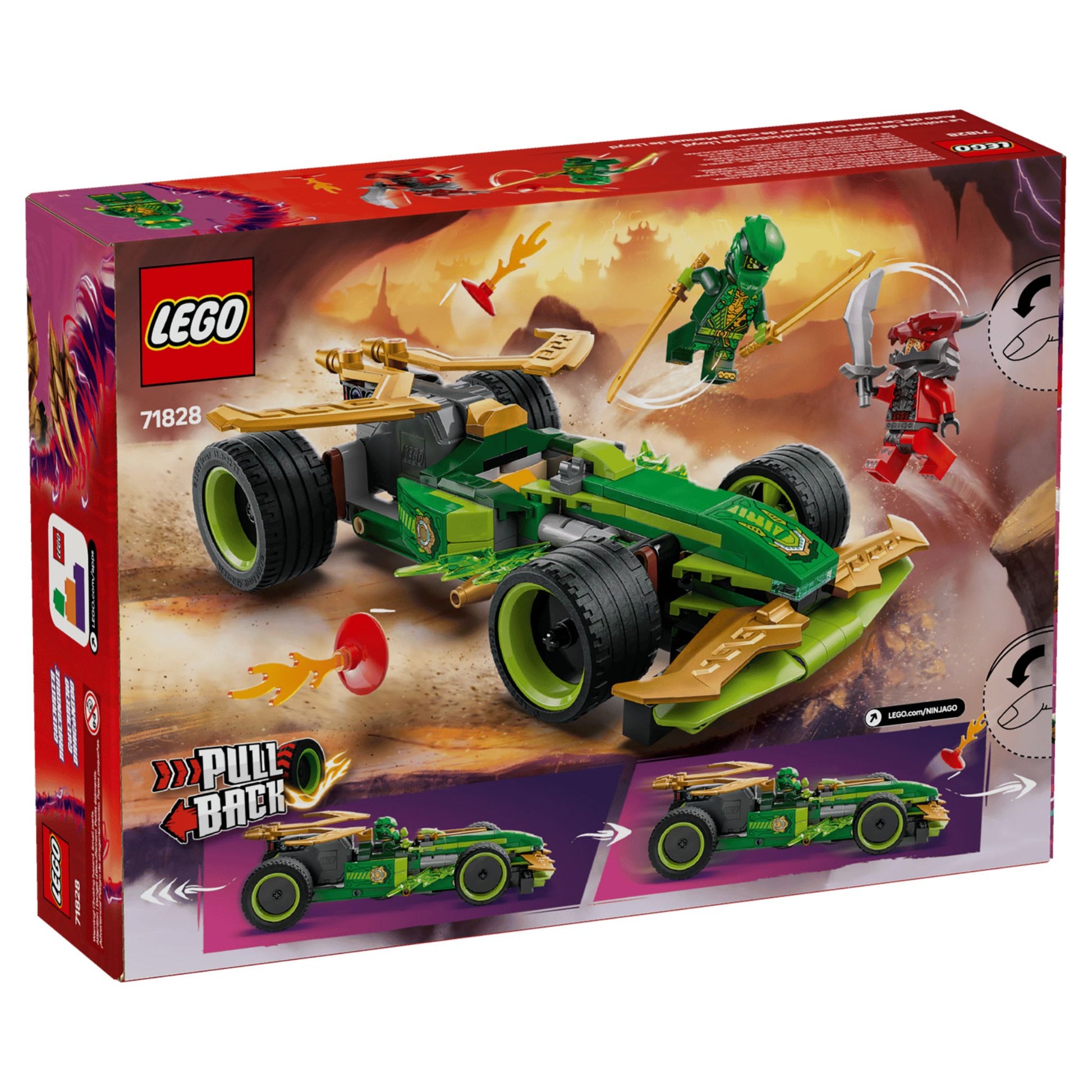 LEGO Ninjago Lloyd's Pull-Back Race Car
