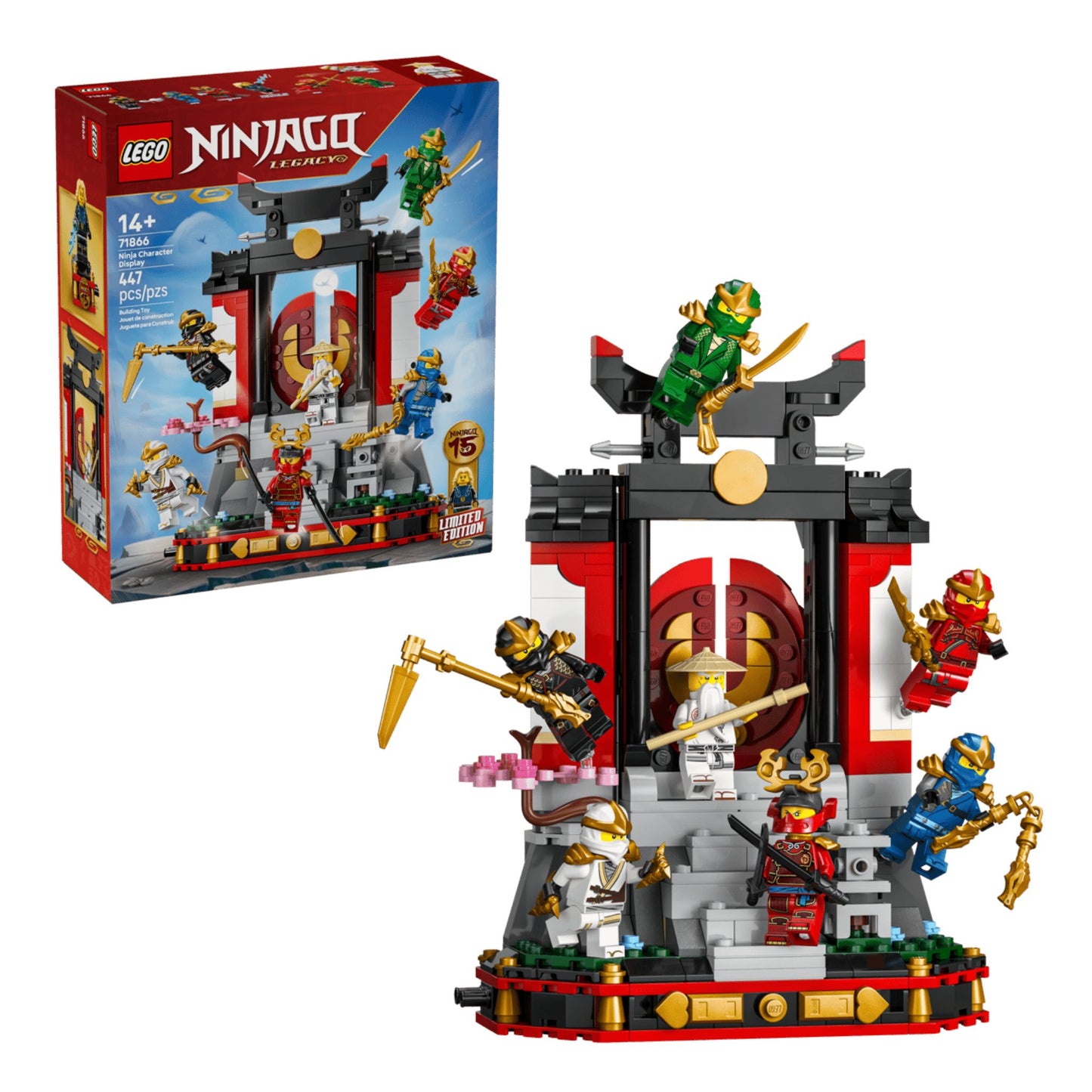 LEGO Ninjago Ninja Character Display 15th Anniversary - Trading Card Market
