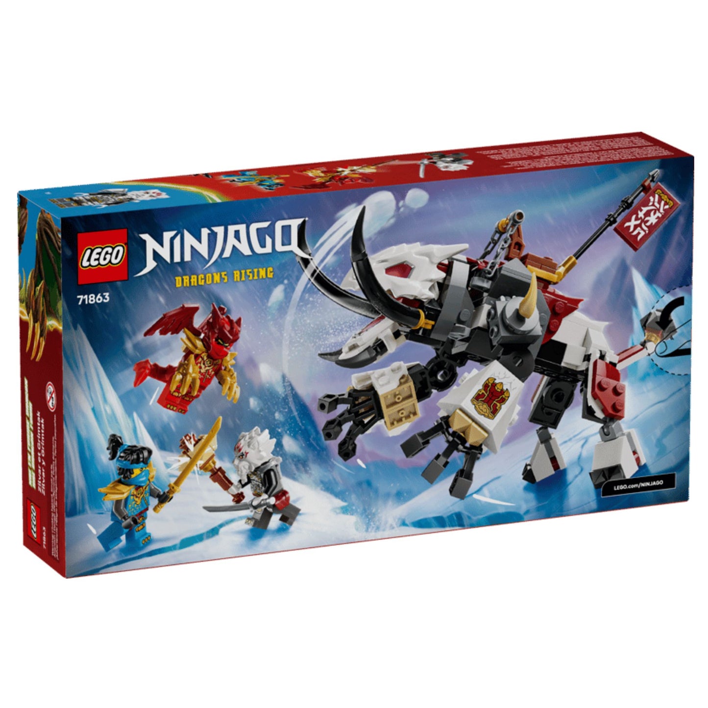 LEGO Ninjago Zilvar and Grimtak the Dragon Beast