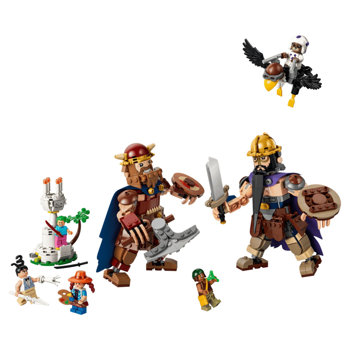 LEGO ONE PIECE Dorry vs. Brogy - Giants of Little Garden