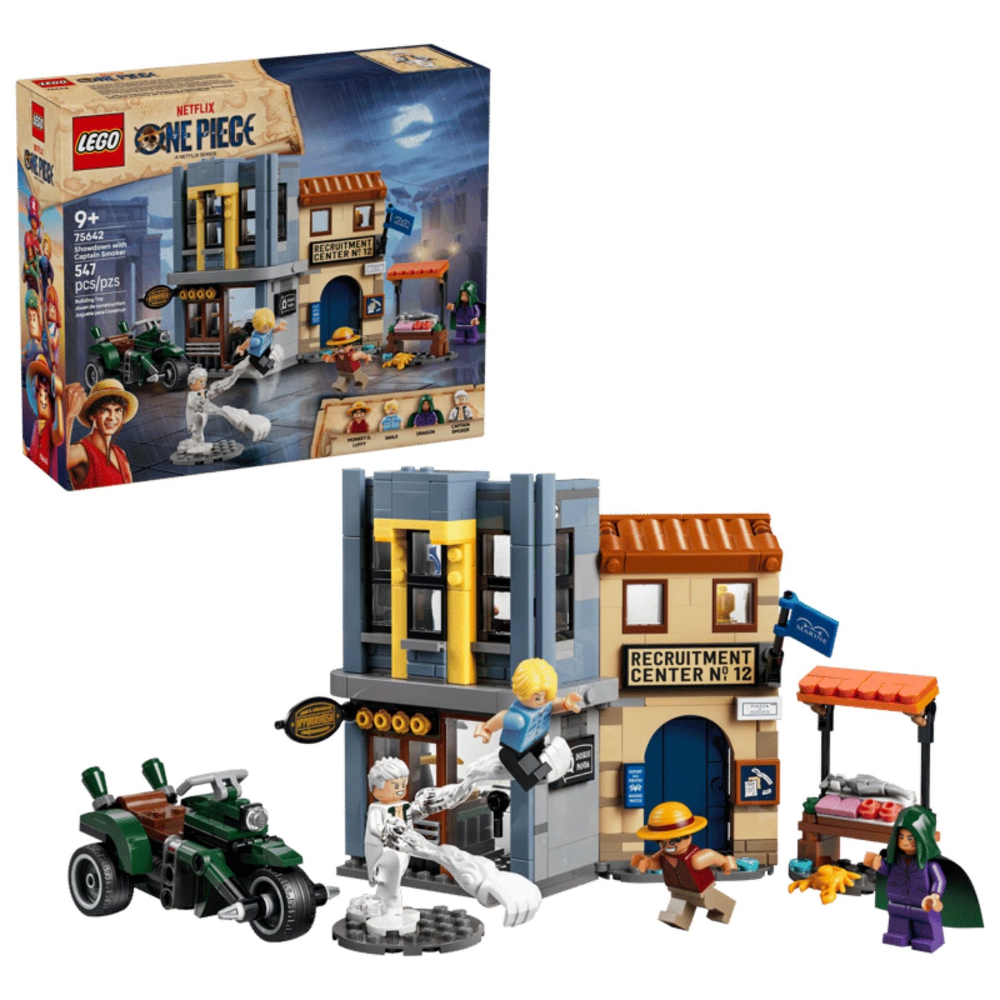 LEGO ONE PIECE Showdown with Captain Smoker